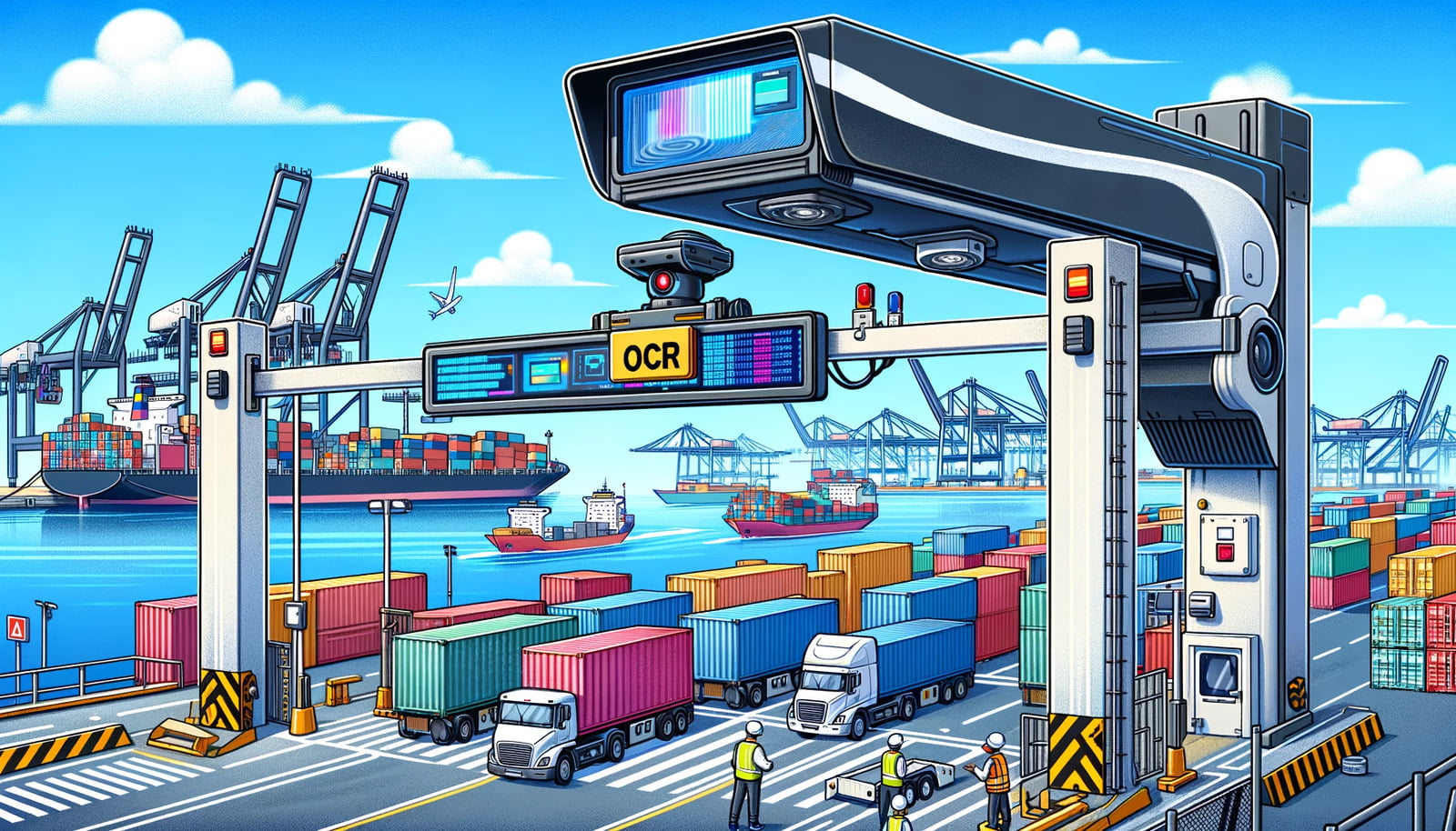 Port Terminals: The Technologies Monitoring and Tracking Shipping Containers